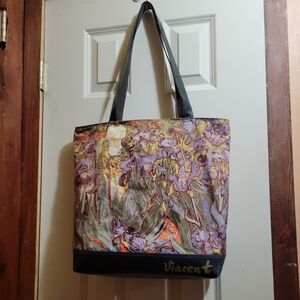Van Gogh Irises Canvas Tote Bag
